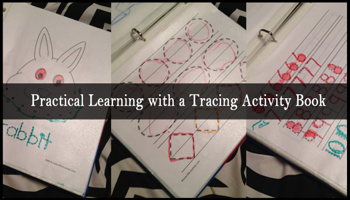 tracing activity book