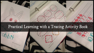 tracing activity book